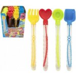 Bublifuk 70ml trubice 28cm s nářadím na písek plast 4 druhy – Zbozi.Blesk.cz