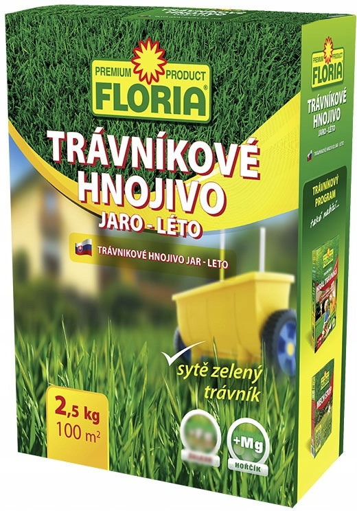 AGRO CS Trávníkové hnojivo JARO - LÉTO 2,5 kg