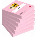 Post-It 3M Samolepicí bločky 3M POST-IT®, 76x76 mm, 6x100 listů, růžové – Hledejceny.cz