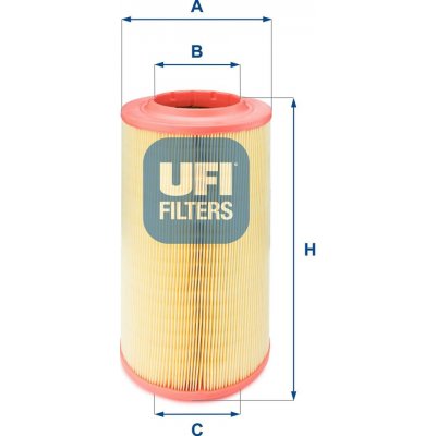 Vzduchový filtr UFI 27.628.00 – Zboží Mobilmania