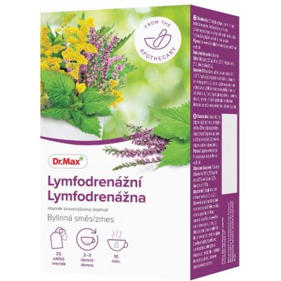 Dr.Max Lymfodrenážní bylinná směs 20 x 1,5 g – Sleviste.cz