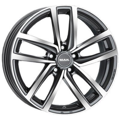 MAK Dresden 7,5x18 5x112 ET51 gunmetal polished