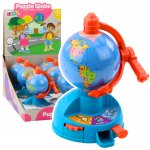 Lean Toys Mini Globus Otáčivý Mechanismus Pohybující Se Letadlo – Hledejceny.cz
