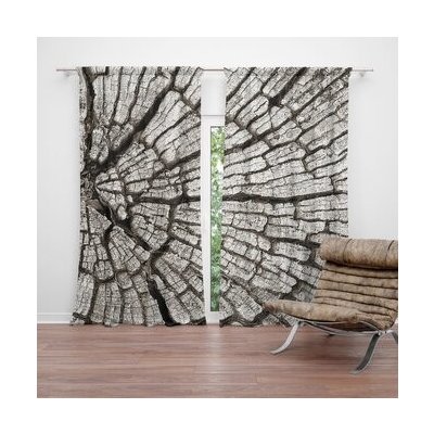 Sablio Závěs Dřevo: 2ks 140x250cm – Hledejceny.cz