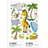 AG Design K0824 Samolepicí dekorace JUNGLE BIG rozměry 65 x 85 cm