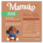 Mamuko Dětská bio kaše oves 200 g – Zboží Dáma