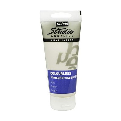 Pébéo Studio Acrylics Fosforeskující gel bezbarvý 100 ml – Zboží Mobilmania