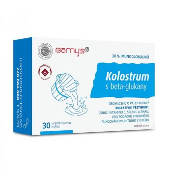 Barny`s Kolostrum synermune 30 kapslí