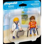 Playmobil 70079 Doktorka a pacient – Zboží Mobilmania