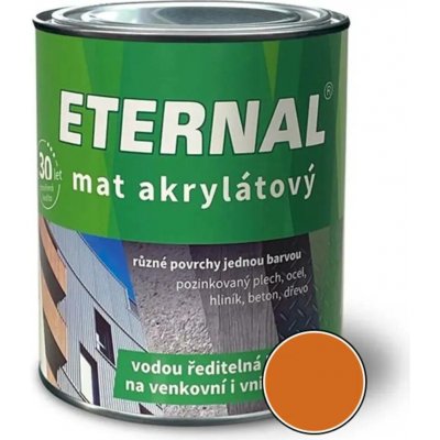 Eternal Mat akrylátový 0,7 kg cihlově červená – Sleviste.cz