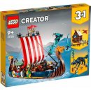 LEGO® Creator 31132 Vikingská loď a mořský had