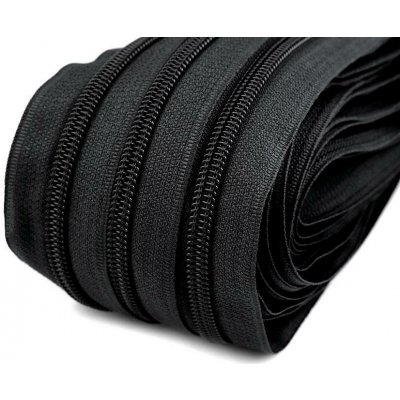 Zip spirálový No 5 metráž Varianta: 580 černá, Balení: 25 m – Hledejceny.cz