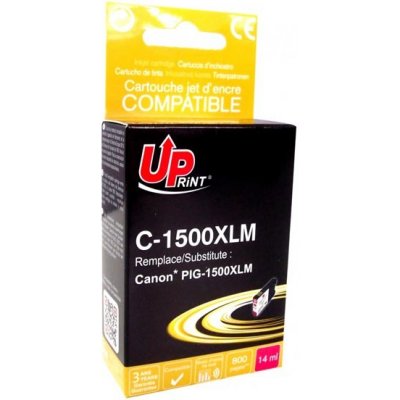 UPrint Canon PGI-1500XL, magenta, 800str., 14ml – Zboží Mobilmania