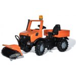 Rolly Toys Komunální šlapací auto UNIMOG s čelní radlicí – Zboží Dáma