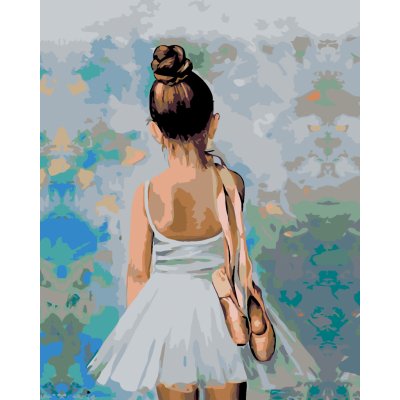 ZUTY Malování podle čísel MALÁ BALETKA 40 x 50 cm – Hledejceny.cz