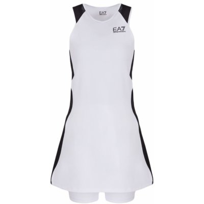 EA7 Woman Jersey Dress white