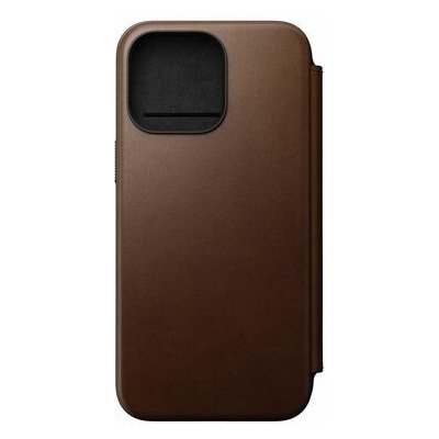 Nomad Modern Leather Folio Apple iPhone 15 Pro Max hnědé – Hledejceny.cz