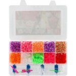 Udělej si náramek Gumičky Loom Bands 1440ks set s doplňky mix barev – Hledejceny.cz