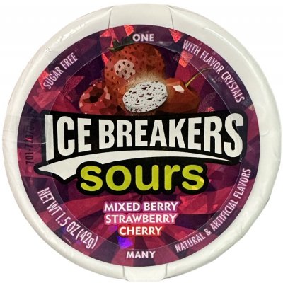 Ice Breakers Sours Mixed Berry 42 g – Hledejceny.cz