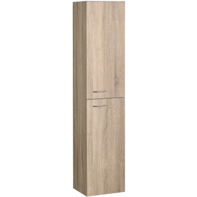 Aqualine ZOJA/KERAMIA FRESH skříňka vysoká 25x140x20cm, dub platin – Zboží Mobilmania