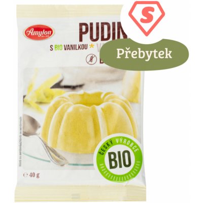 Amylon pudink vanilkový bez lepku 40 g – Zbozi.Blesk.cz