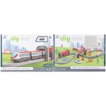 Vláčkodráha s rychlovlakem na baterie 67 ks – Zboží Dáma