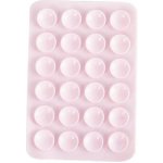 SES Silikonový držák na telefon s přísavkami - světle růžový 17754 – Hledejceny.cz