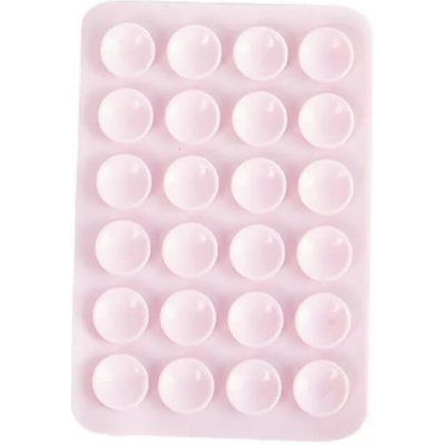 SES Silikonový držák na telefon s přísavkami - světle růžový 17754 – Hledejceny.cz