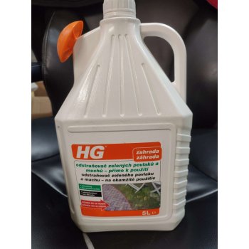 HG Odstraňovač zelených povlaků a mechů (přímo k použití) 5 l