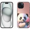 Pouzdro a kryt na mobilní telefon Apple mmCase Gelové iPhone 15 - roztomilá panda