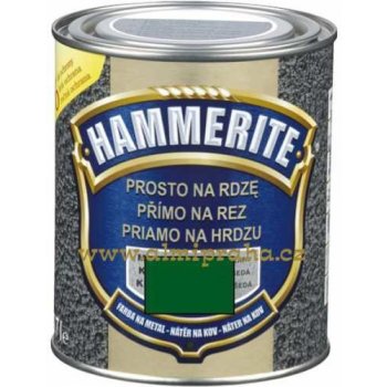 Akzo Nobel Hammerite Přímo na rez, kladívkový tmavě zelený 0,7 l