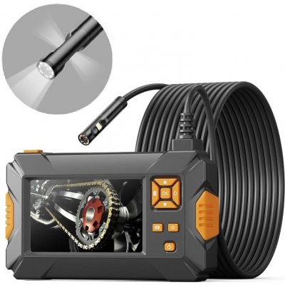 W-star Endoskopická kamera WSP130 triple sonda 8mm, 5m, LCD 1080P HD WSP130x3C8-5 – Sleviste.cz