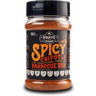 Grate Goods BBQ koření Spicy Chipotle BBQ 180 g