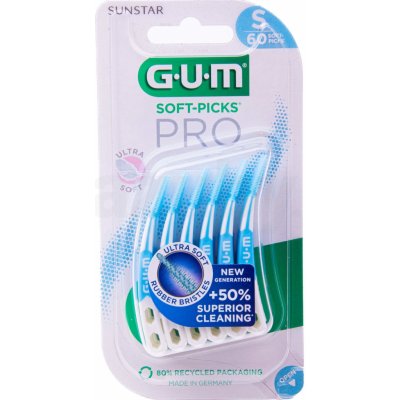 GUM Soft Picks PRO mezizubní kartáčky small 60ks