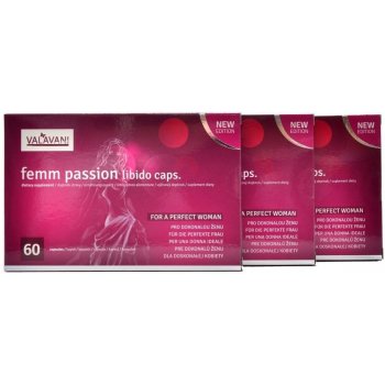 Valavani Femm passion libido 3 x 60 kaps