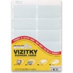 Trodat vizitkový karton modrý pruh – Zboží Živě