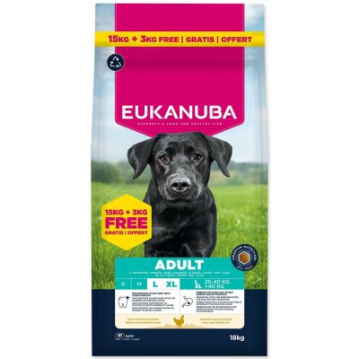 Eukanuba Active Adult Large Breeds Chicken 18 kg – Hledejceny.cz