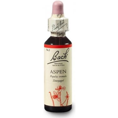 Bachovy esence Bachovy květové esence kapky Aspen Topol osika 20 ml – Hledejceny.cz