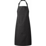 Premier Workwear Pracovní zástěra za krk s kapsou PR154 Black Denim 72 x 86 cm – Hledejceny.cz