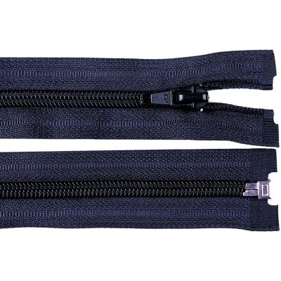 Pro Háčkování Spirálový zip No 5 dělitelný 60 cm tmavě modrý – Hledejceny.cz