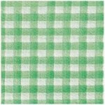 ubrousky 100ks 1V káro zelené 33x33cm – Zboží Dáma