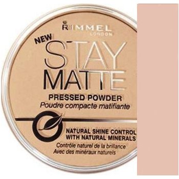 Rimmel London Stay Matte Dlouhotrvající kompaktní pudr 007 Mohair 14 g