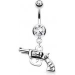 Šperky4U piercing do pupíku revolver WP01309 – Zbozi.Blesk.cz