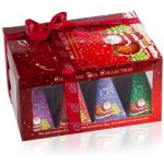 English Tea Shop Dárková krabička čajů Santa Claus s 12 pyramidkami – Zboží Dáma