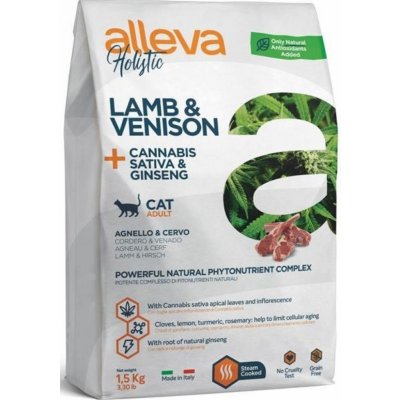 Alleva Holistic Cat Adult Lamb & Venison 5 kg – Zboží Mobilmania