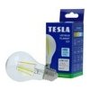 Žárovka Tesla BL270440-1 LED žárovka FILAMENT RETRO BULB, E27, 4,2W, 230V, 470lm, 25 000h, 4000K denní bílá, 360st,čirá