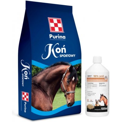 Purina Sportovní kůň LAB V Lněný olej Leinöl pro koně 1 l – Hledejceny.cz