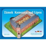 Zámek Kamenice nad Lipou stavebnice papírového modelu – Zboží Dáma