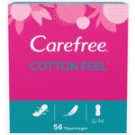 Carefree Cotton slipové vložky 56 ks – Hledejceny.cz