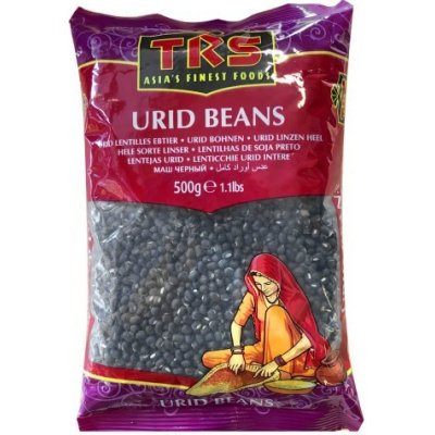 TRS Černé Fazole Urid Beans 0,5 kg – Zboží Dáma